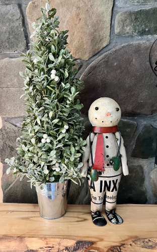 SNOWMAN W/ MITTENS AVAIL JULY 2025